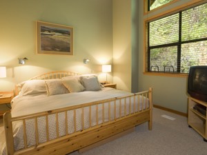 Spacious master bedroom with ensuite bathroom